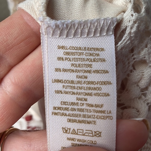 ✨sold✨FREE PEOPLE Gypsy Lace Dress - Picture 13 of 13